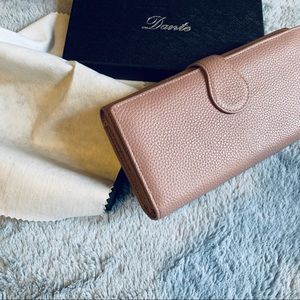 Dante Blush RFID Wallet Tri Fold NIB